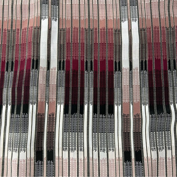 Vintage Monzini Collection Deco Skyscraper Polyester Cabana Shirt | short sleeve - Picture 3 of 7